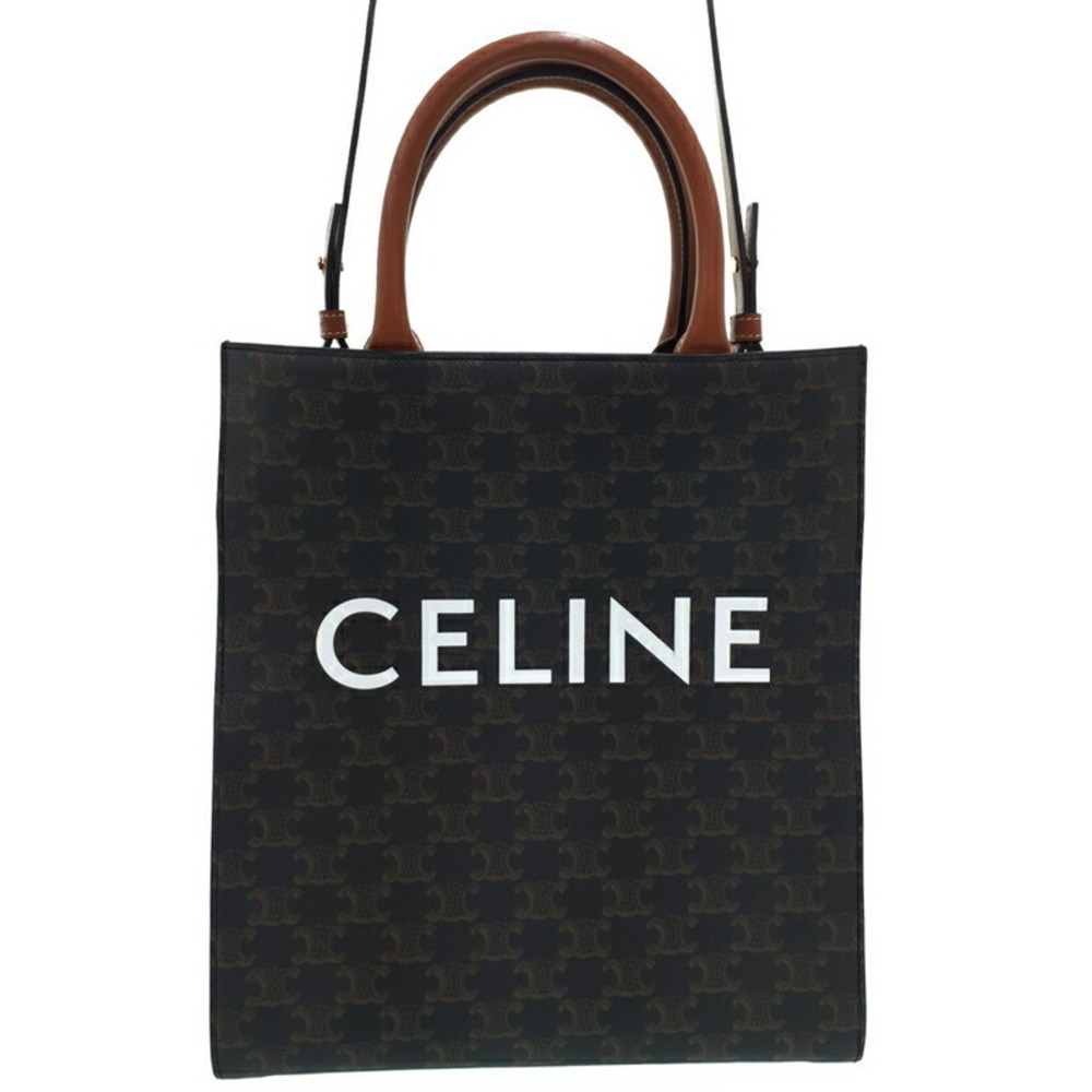 Celine Triomphe Vertical Cabas Tote Bag - Picture 1 of 9
